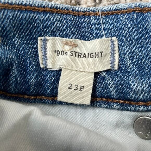 Madewell The Petite '90s Straight Jean in Rondell Wash - Size: 23P - Picture 7 of 11